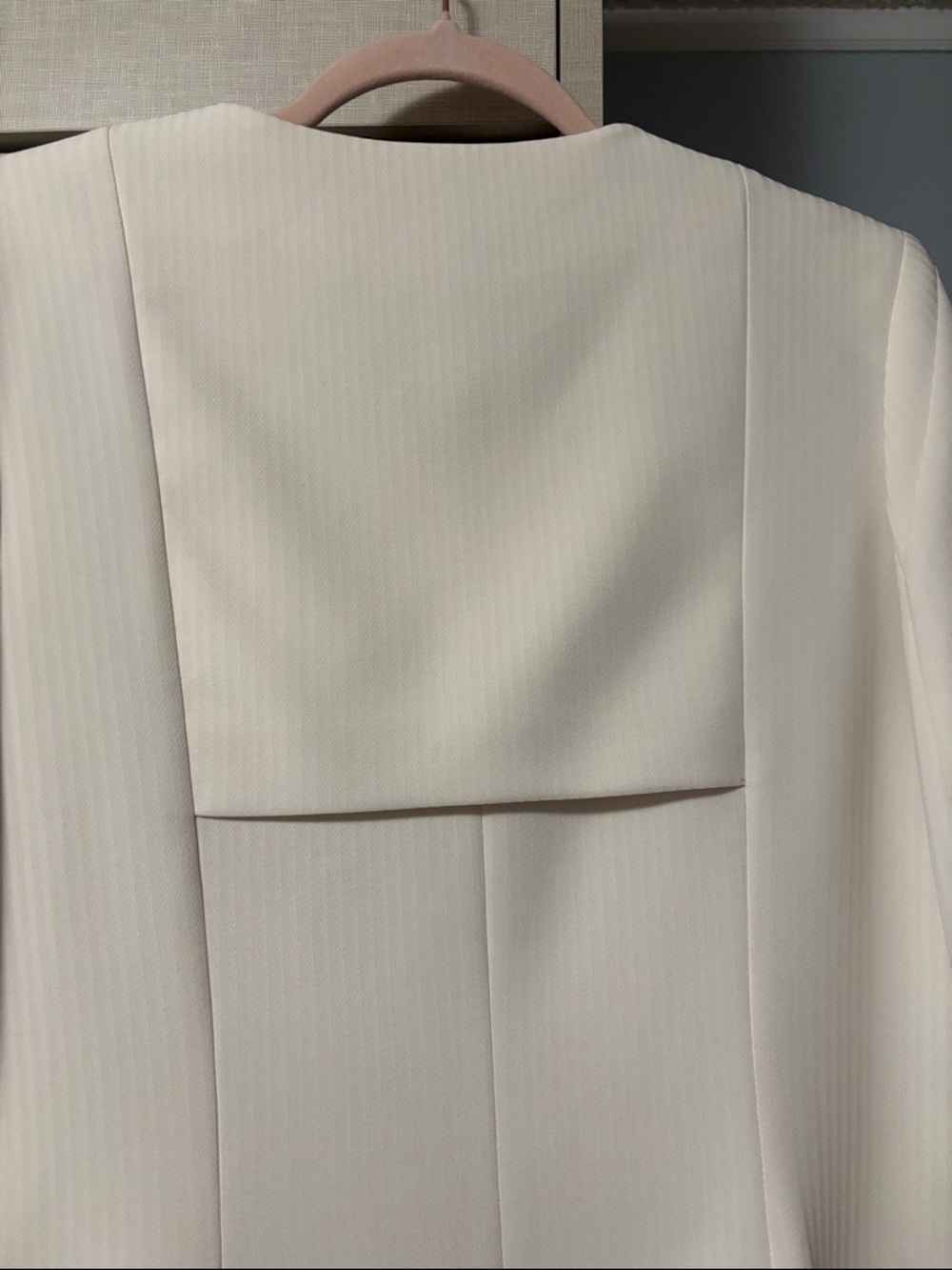 Hoss Intropia made in Spain Women's Cream Single-Button Blazer - Picture 7 of 7